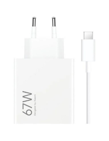 CARGADOR DE PARED XIAOMI HYPERCHARGE COMBO 67W USB