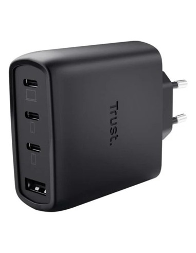 CARGADOR TRUST MAXO 3XUSB-C 1XUSB-A 65W + CABLE US