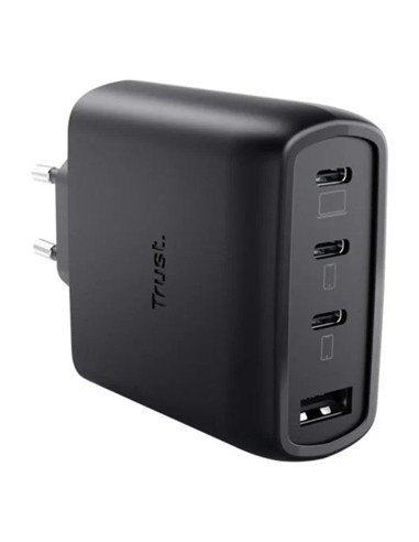 CARGADOR TRUST MAXO 3XUSB-C 1XUSB-A 65W + CABLE US
