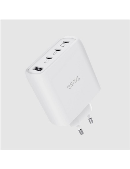 CARGADOR TRUST MAXO 3XUSB-C 1XUSB-A 65W + CABLE US