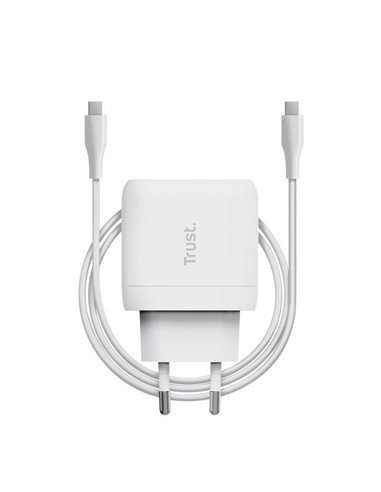 CARGADOR TRUST MAXO USB-C 45W 2M WHITE