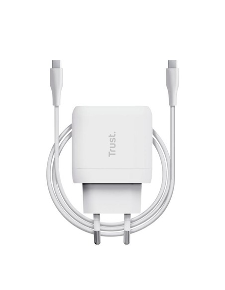 CARGADOR TRUST MAXO USB-C 45W 2M WHITE