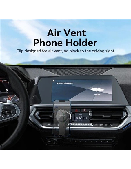 SOPORTE VENTION COCHE PARA SMARTPHONE 4.7-7.2 CLIP