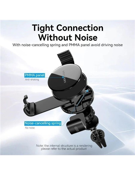 SOPORTE VENTION COCHE PARA SMARTPHONE 4.7-7.2 CLIP