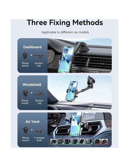 SOPORTE VENTION KCVB0 COCHE PARA SMARTPHONE 4.7-7.