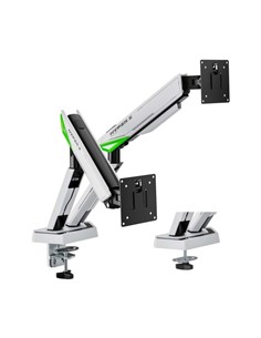SOPORTE DE MESA GAMING PARA 2 TV/MONITOR AISENS 17 2