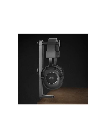 SOPORTE DE MESA MARS GAMING AURICULARES BLACK