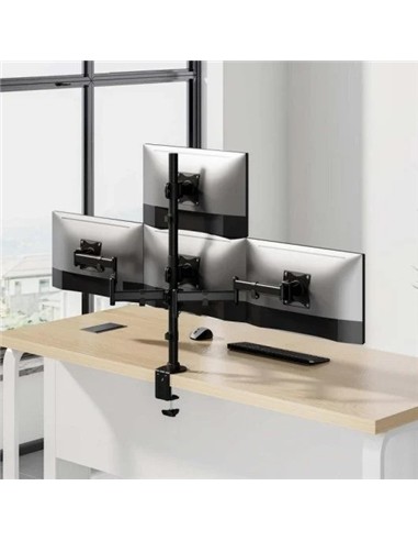 SOPORTE DE MESA PARA 4 TV/MONITOR AISENS 13 - 27 2