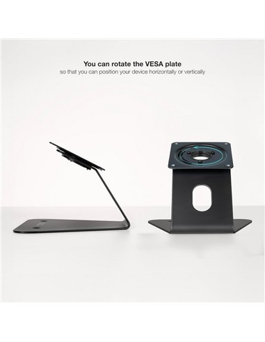 SOPORTE DE MESA TOOQ TQATWM3401-B PARA MARCO ANTIR