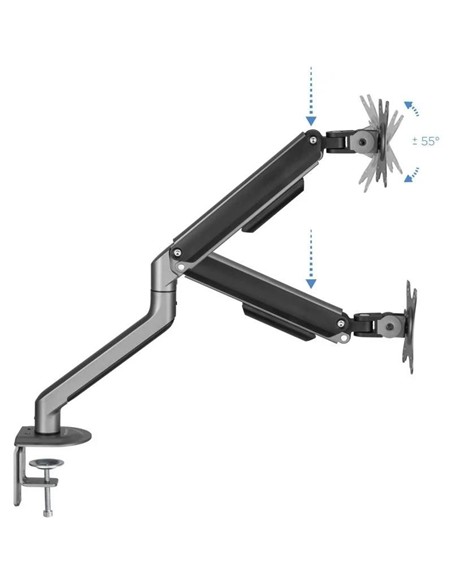 SOPORTE DE MESA TV MONITOR TOOQ ERGONOMICO ASISTID
