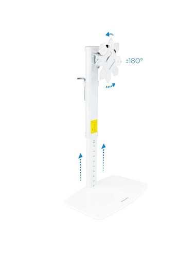 SOPORTE DE MESA TV MONITOR TOOQ REG.ALTURA GIR. IN