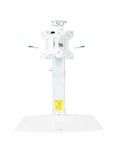 SOPORTE DE MESA TV MONITOR TOOQ REG.ALTURA GIR. IN