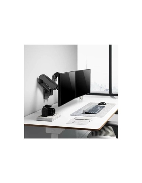 SOPORTE PARED MONITOR AISENS 2 BRAZOS 17-32 9KG BL