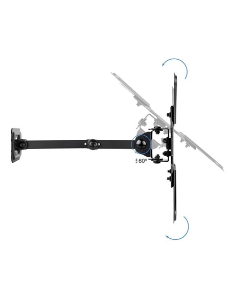 SOPORTE PARED TV MONITOR TOOQ EXTENSIBLE/INCLINABL