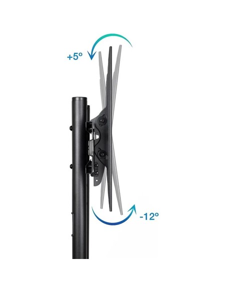 SOPORTE TV MONITOR TOOQ SUELO CON RUEDAS 37 - 70 5