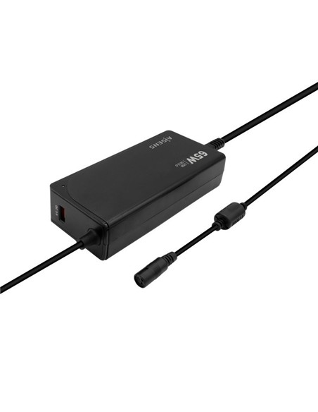 CARGADOR PORTATIL AISENS 65W AUTOMATICO + 9 CONECT