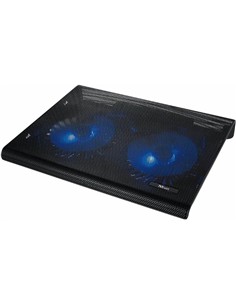 SOPORTE + VENTILADOR NOTEBOOK TRUST HASTA 17.4 BLA