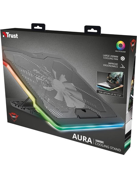 SOPORTE + VENTILADOR TRUST GXT1126 AURA REFRIGERAC