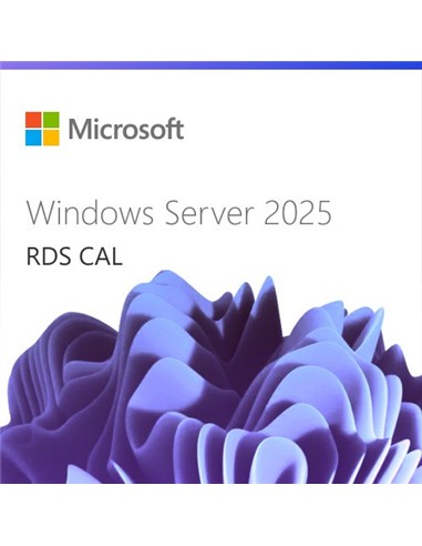 MICROSOFT WINDOWS 2025 SERVER RDS 1 USUARIO CAL