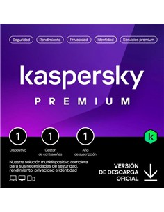 ANTIVIRUS KASPERSKY PREMIUM 1YEAR 1L PC/MAC/ANDROI