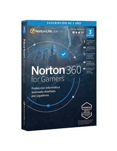 NORTON 360 FOR GAMERS 50GB ES 1 USER 3 DEVICE 1 AÑ
