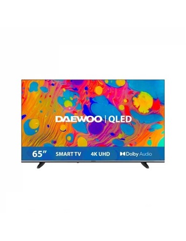 TELEVISOR DAEWOO 65 QLED 4K USB SMART TV ANDROID W
