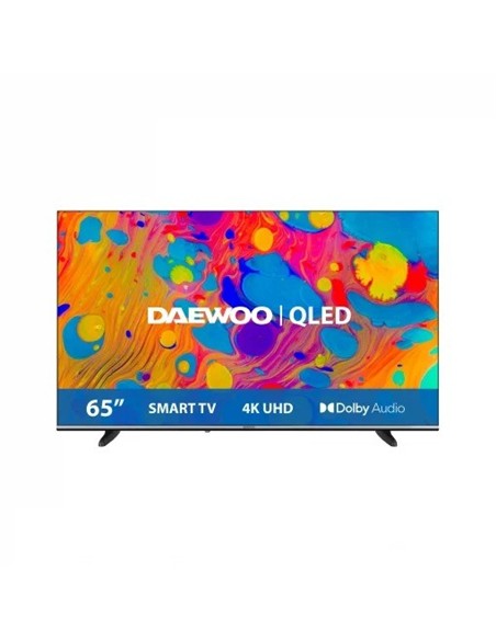 TELEVISOR DAEWOO 65 QLED 4K USB SMART TV ANDROID W