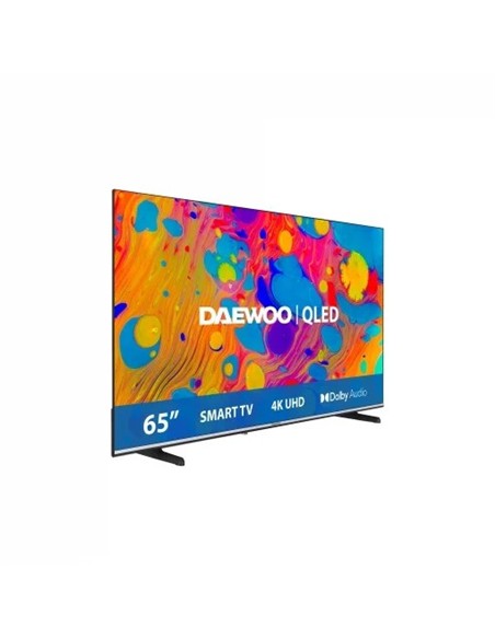 TELEVISOR DAEWOO 65 QLED 4K USB SMART TV ANDROID W