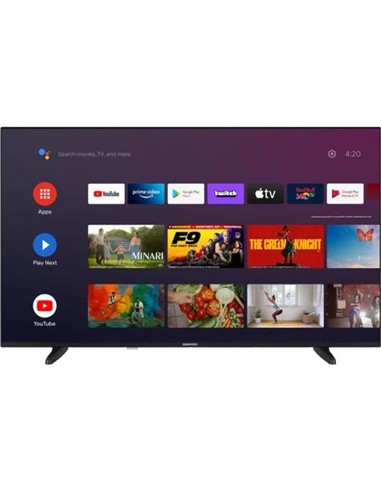TELEVISOR LED DAEWOO 43 4K UHD USB SMART TV ANDROI