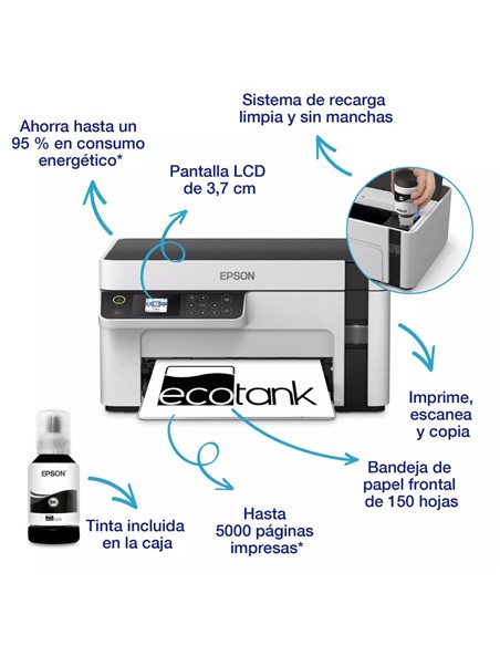 IMPRESORA EPSON ECOTANK ETM2120