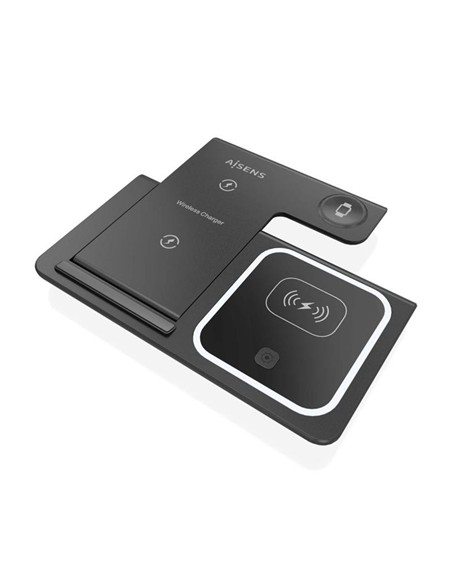 BASE CARGADOR AISENS SMARTPHONE/APPLE WATCH/AURICU