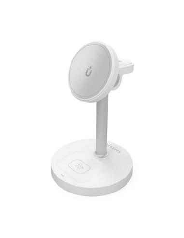 BASE CARGADOR AISENS SMARTPHONE/APPLE WATCH/AURICU