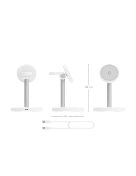 BASE CARGADOR AISENS SMARTPHONE/APPLE WATCH/AURICU