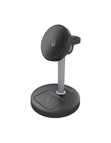 BASE CARGADOR AISENS SMARTPHONE/APPLE WATCH/AURICU