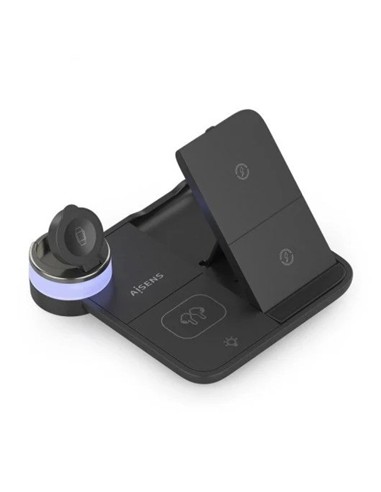 BASE CARGADOR AISENS SMARTPHONE/APPLE WATCH/AURICU