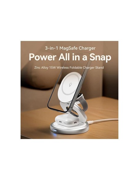 BASE CARGADOR VENTION SMARTPHONE/APPLE WATCH/AURIC