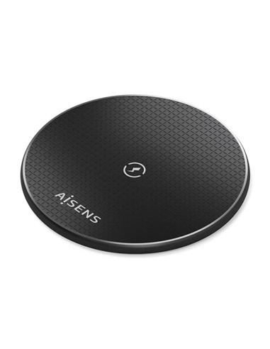 BASE DE CARGA AISENS WIRELESS SMARTPHONE 15W BLACK