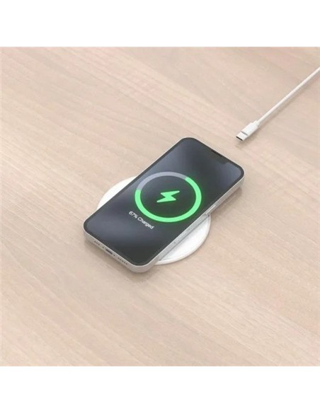 BASE DE CARGA AISENS WIRELESS SMARTPHONE 15W WHITE