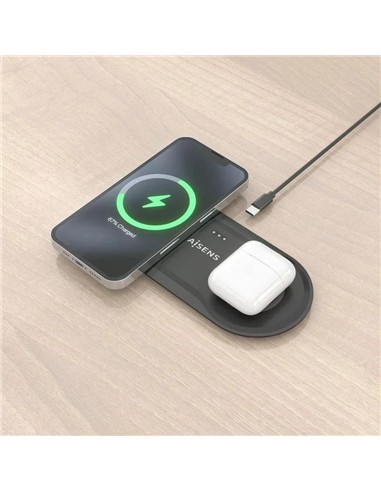 BASE DE CARGA AISENS WIRELESS SMARTPHONE/AURICULAR