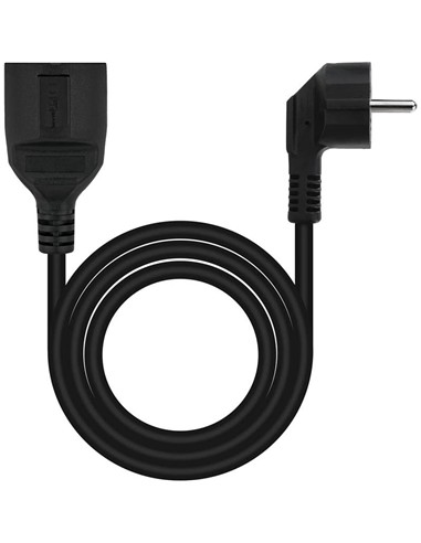 CABLE ALARGADOR ALIMENTACION ACODADO SCHUKO PC NAN