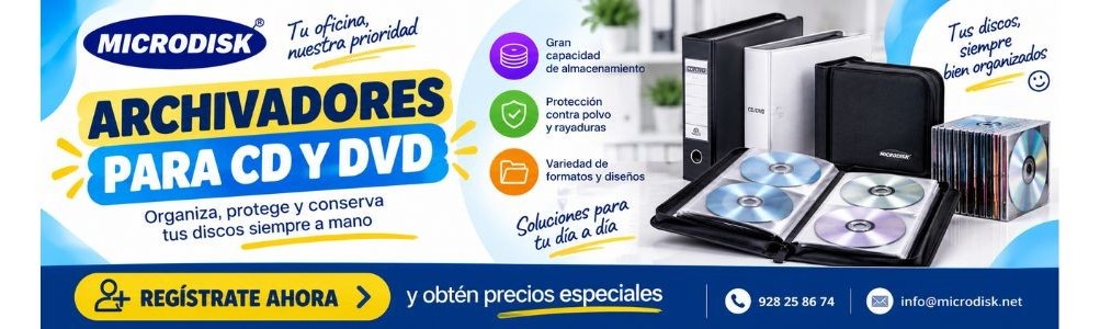 Archivadores CD y DVD
