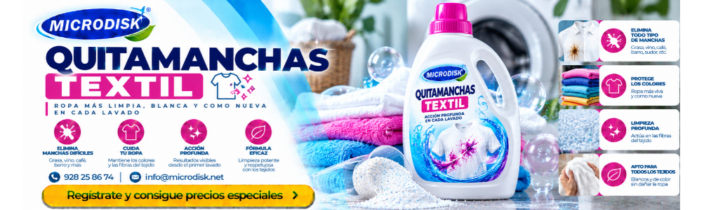 Quitamanchas textil