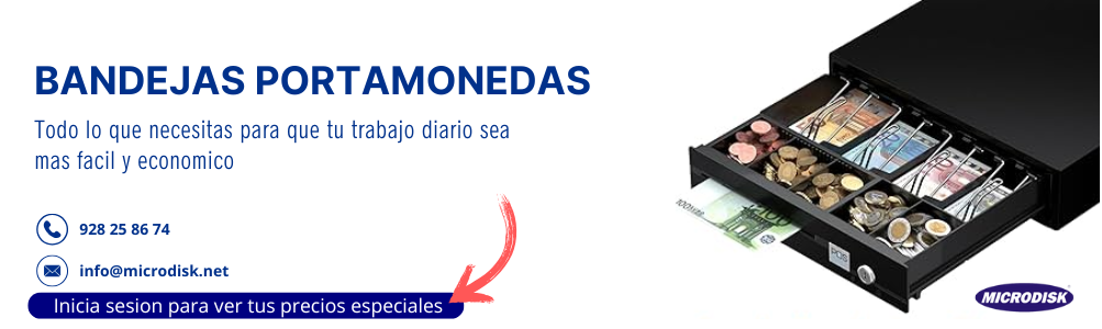 Bandejas portamonedas